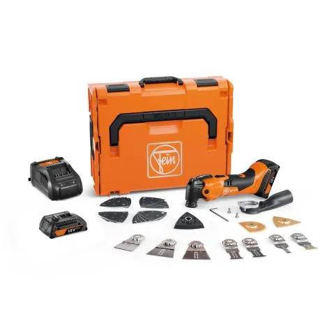 MultiMaster AMM 500 Plus Top AS Fein Multiverktyg med batteri och laddare Erbjudandepris